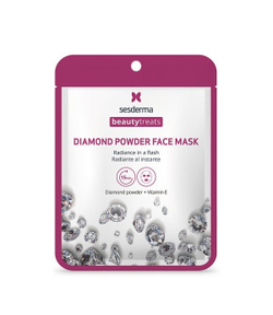 Sesderma BEAUTY TREATS DIAMOND - Набор из двух масок для лица (Двухфазная увлажняющая маска для лица "Hyaluronic gummy mask" + Тканевая маска для сияния кожи "Diamond powder mask")