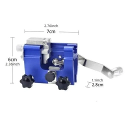 Портативная точилка для бензопилы для точной заточки цепей Подходит для цепей любой модели