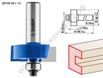 ЗУБР 38.1x13мм, хвостовик 12мм, фреза фальцевая