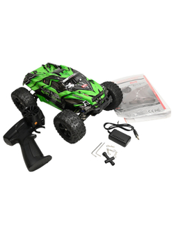 Радиоуправляемый монстр Remo Hobby (зеленый) 4WD 2.4G 1/14 RTR