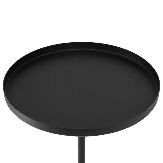 Журнальный столик Lars, Ø40х58 см, белый мрамор