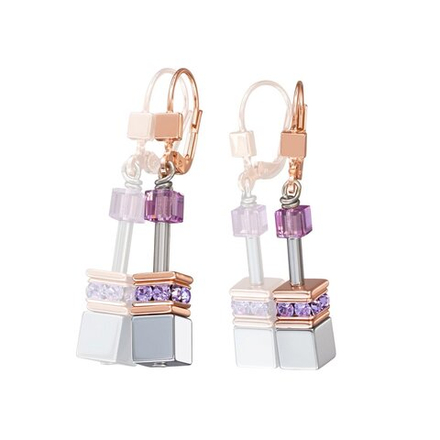 Серьги Coeur de Lion Lilac 4017/20-0829