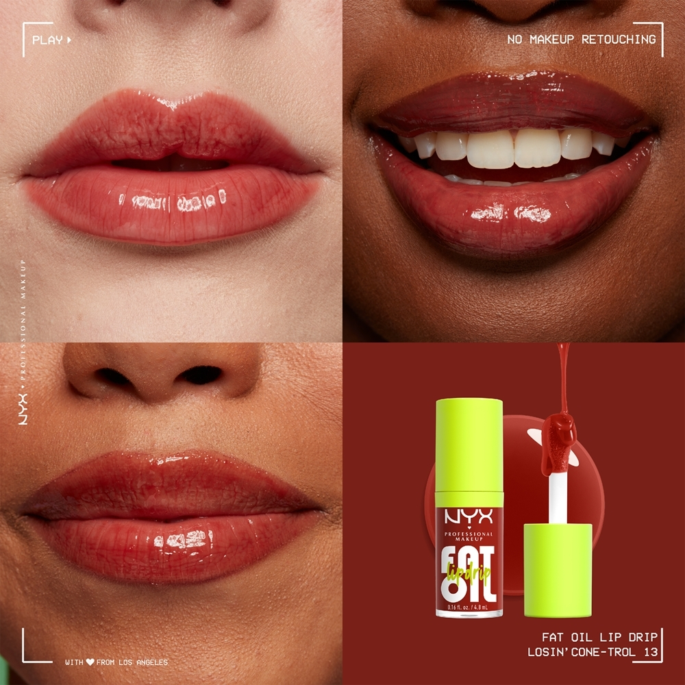 NYX Professional Makeup Fat Oil Lip Drip - масло для губ, 4,8 ml
