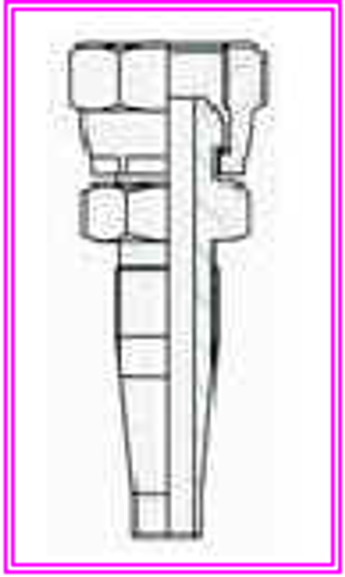 Фитинг DN 10 BSP (Г) 3/8" многоразовый
