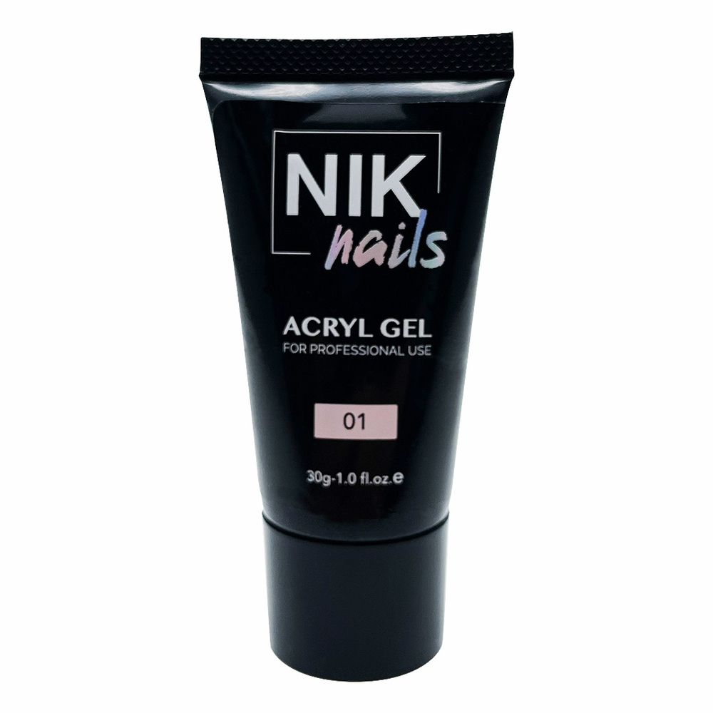 NIK Nails Акригель 01, 30g