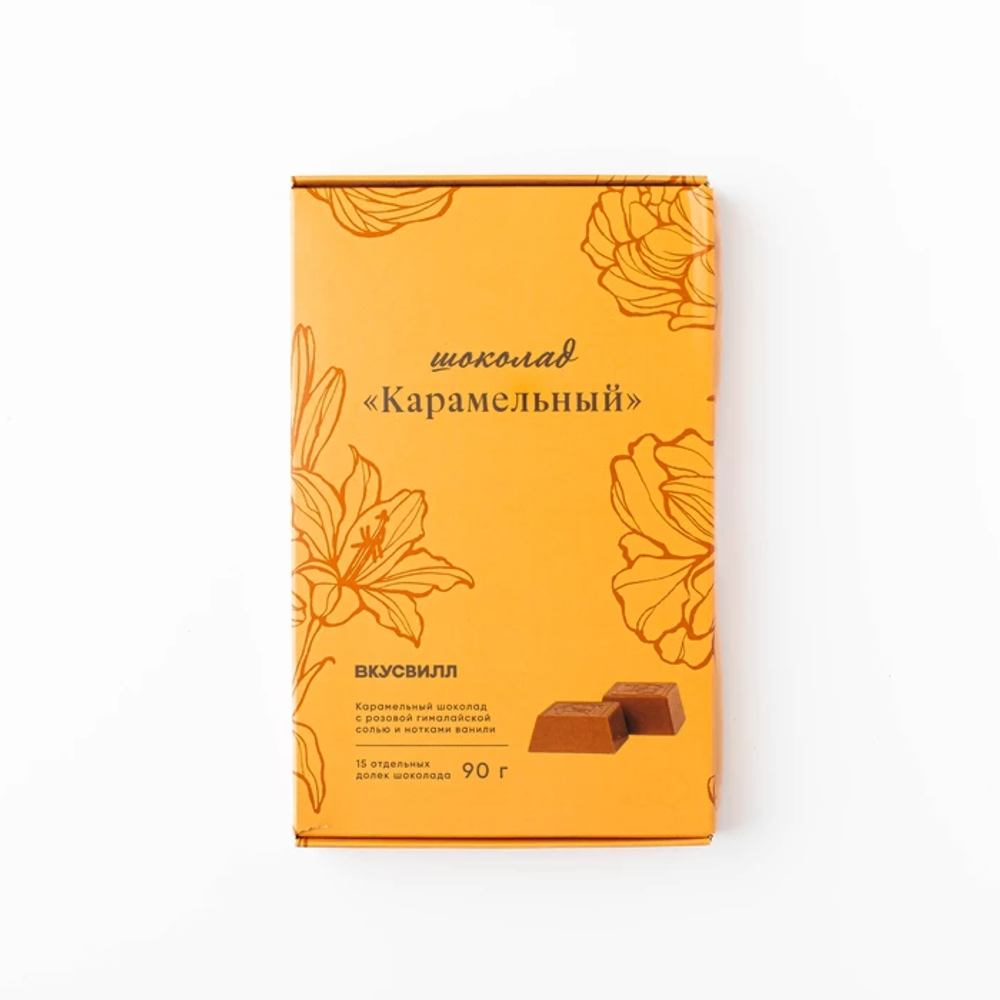 Шоколад карамельный, 90 гр