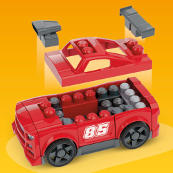 MEGA Bloks - Гоночная машина для сборки 26 блоков JKG35