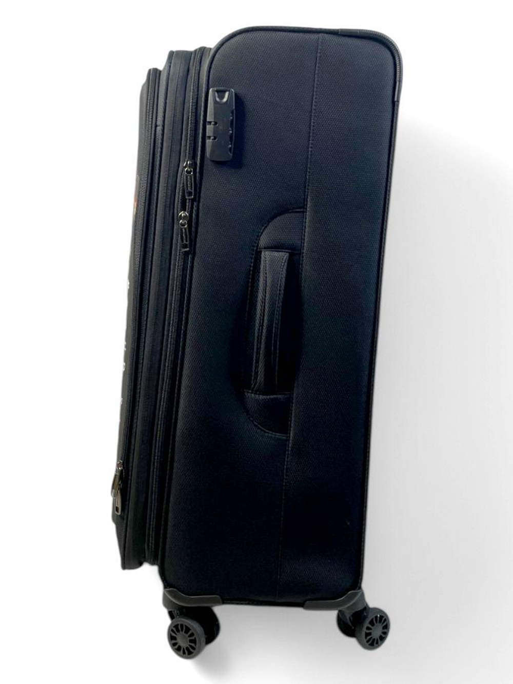 Большой чемодан Mironpan 50129, Черный, L