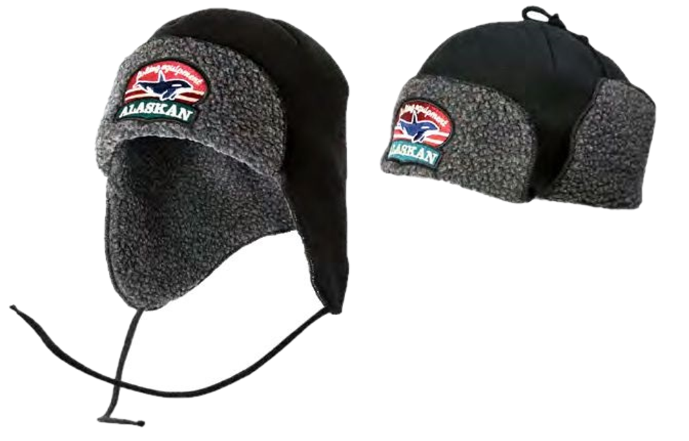 Шапка Alaskan флисовая  черная (R90001Bl)