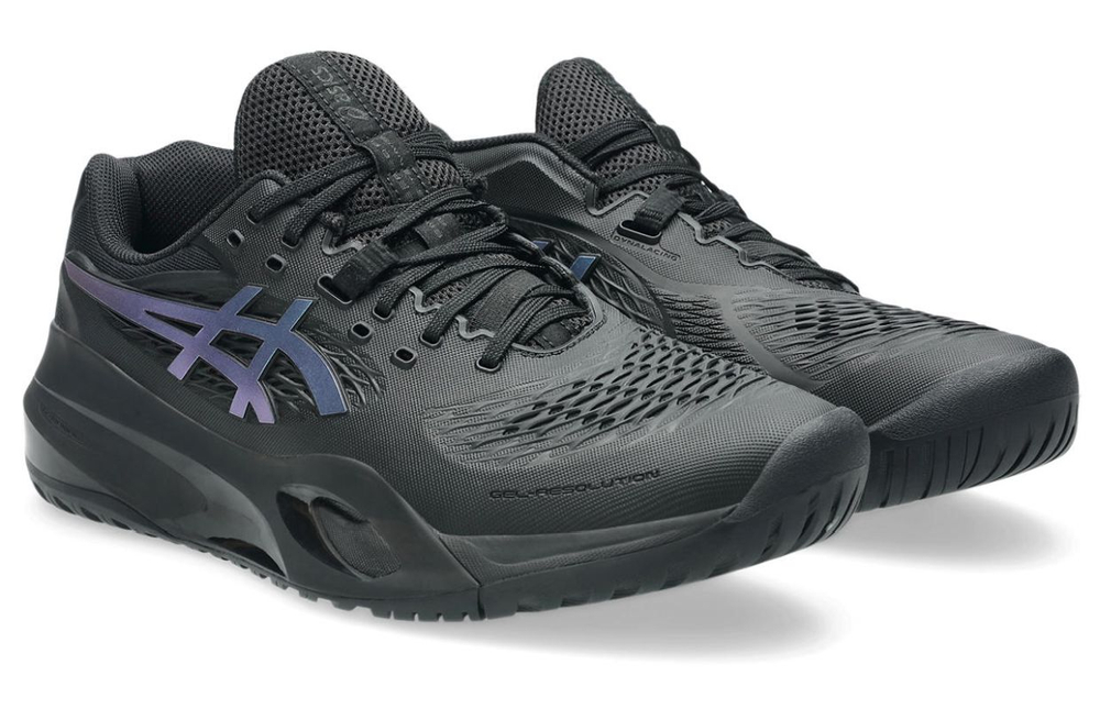 Мужские кроссовки теннисные Asics Gel-Resolution X Night Energy - black/prism blue