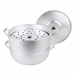 Мантоварка алюминиевая «Эконом» 4,5л с крышкой