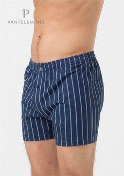Трусы мужские семейные Pantelemone PMB-420, полоса темно-синяя