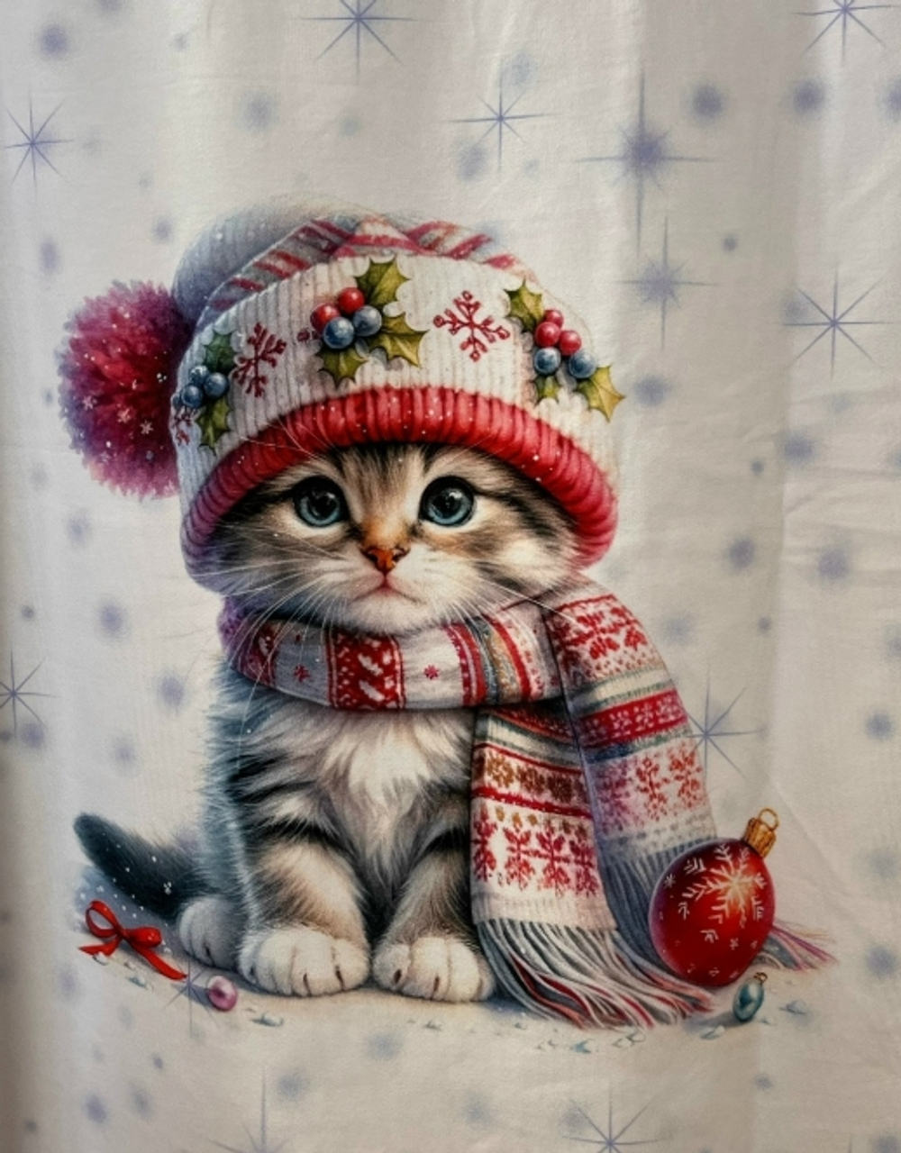 КОТЕНОК - Футер 2х-нитка с лайкрой, компакт пенье (Образец с витрины)