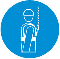 M09 "Работать в страховочном поясе"