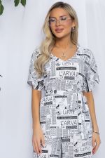 Костюм Непрочитанная книга! (белый) К12662-15 LT Collection