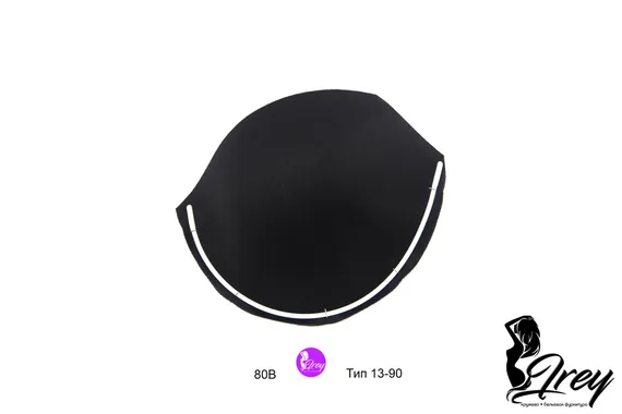 Чашки спейсер балконет СМ-24, 80В-85А-75С-70D, черный 170