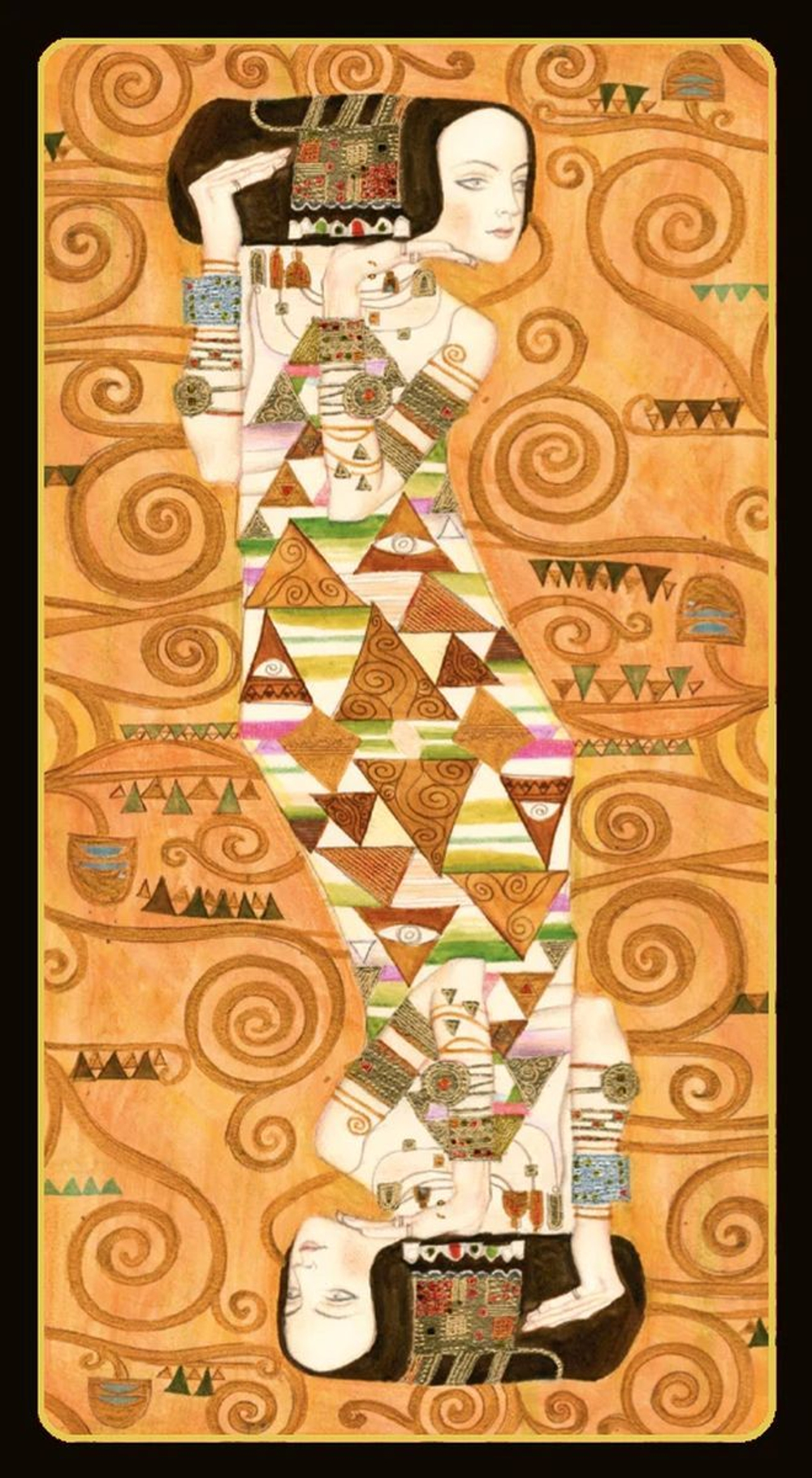 Мини Таро Климта Позолоченное / Klimt Tarot. Pocket Golden Edition