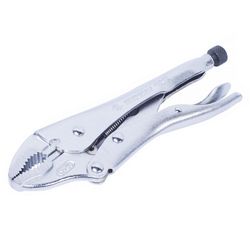 KING TONY (6011-05R) Зажим с фиксатором 125 мм, с закругленными губками