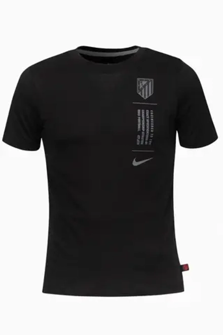 Футболка Nike Atlético Madrid 25/26 Tee Junior - черный