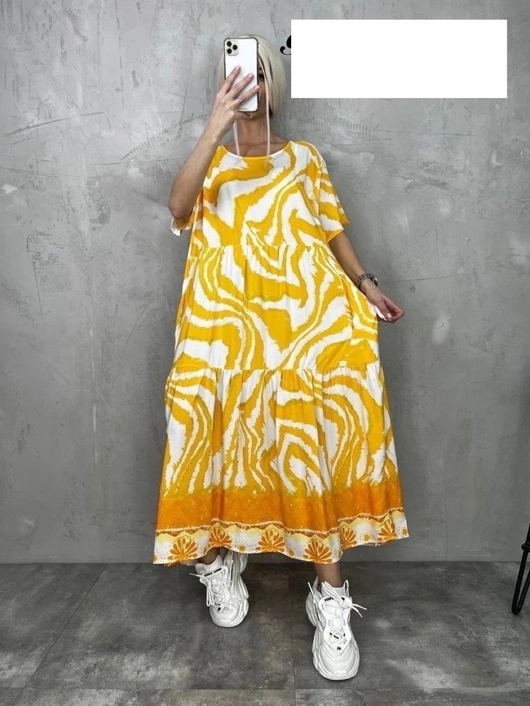 Платье Женское 14001 &quot;Однотонный Кимоно&quot; №1