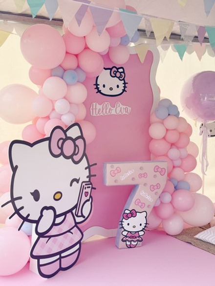 Цифра "Hello Kitty" 1 шт.