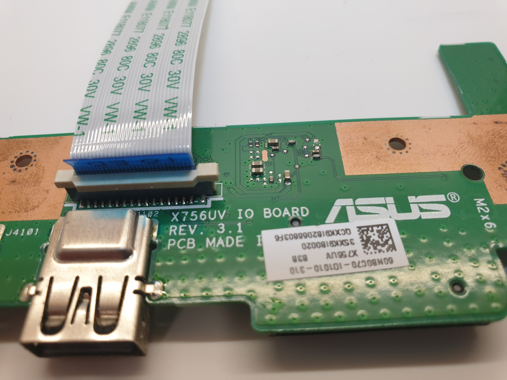 Плата USB-CardR Asus X756U, 60NB0C70-IO1010