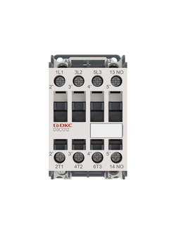 Контактор магнитный YON DSC012 12A 5.5кВт AC3 3P кат.220В AC 1НО YON DSC012-3C10A230