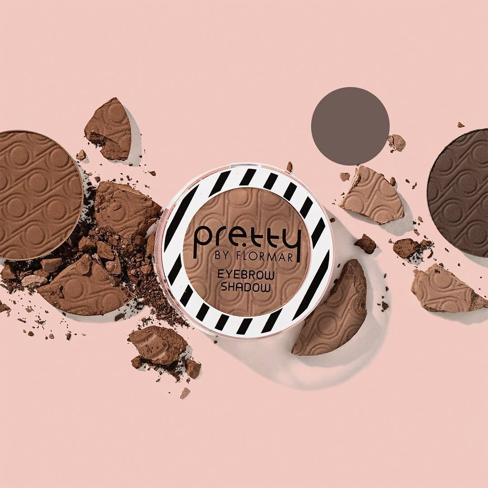 Pretty by Flormar. Тени для бровей Eyebrow Shadow