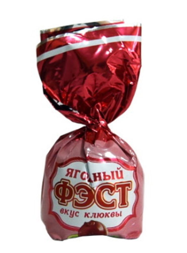 Упаковка конфеты Ягодная