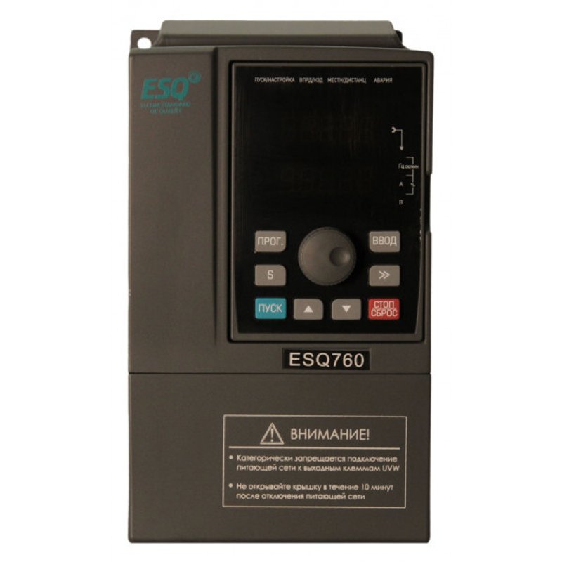 Преобразователь частотный ESQ-760-4T-0022 2.2/4кВт 380В