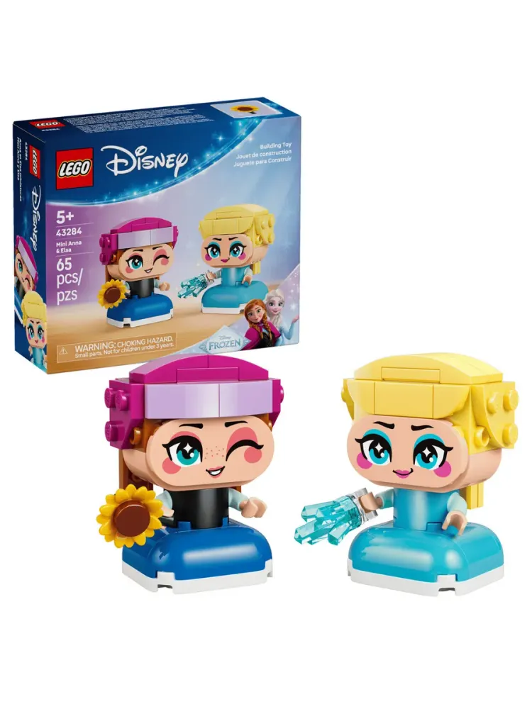 Конструктор Disney 43284 Холодное сердце: Мини Анна и Эльза