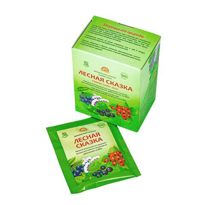 Витаминный напиток Лесная сказка 15 г. Коробка 10шт*15г