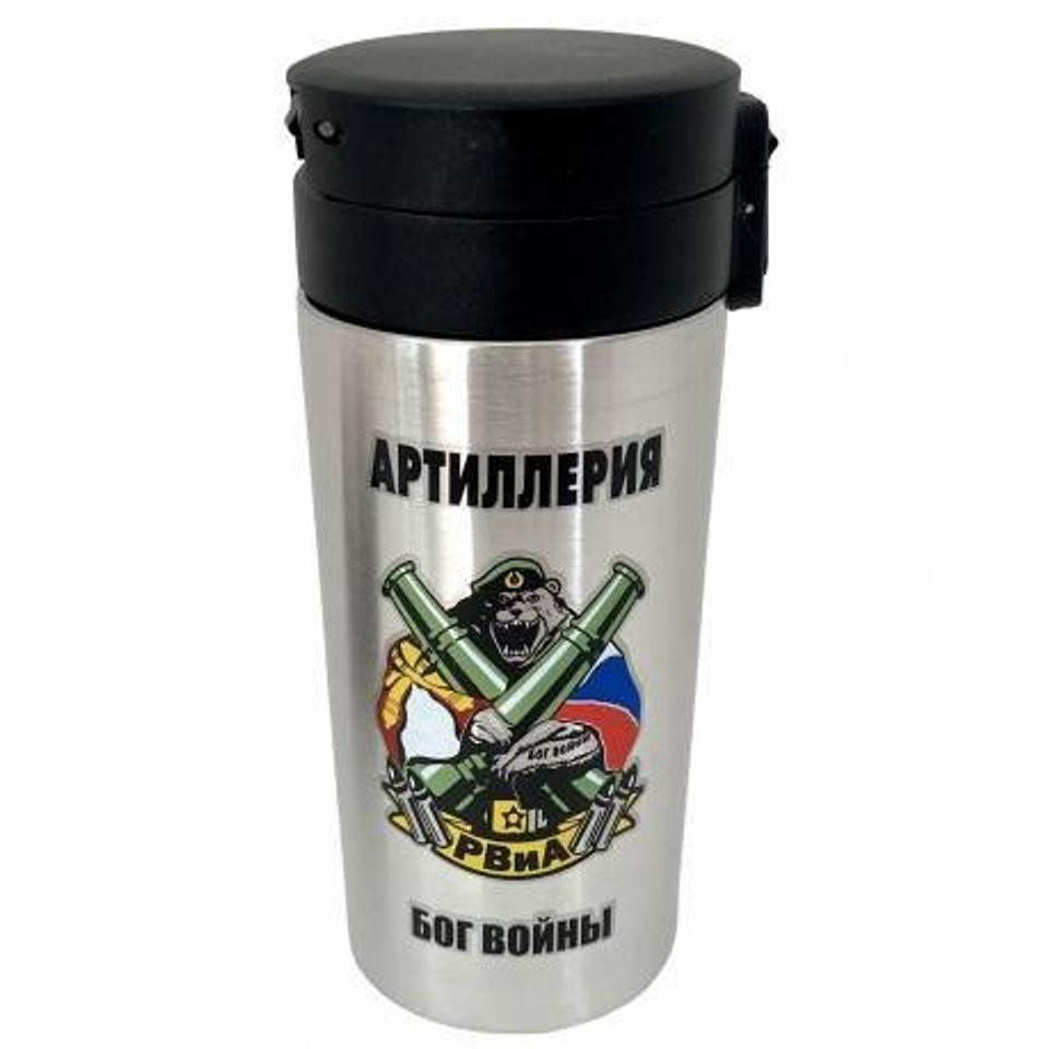 Термокружка с принтом РВиА