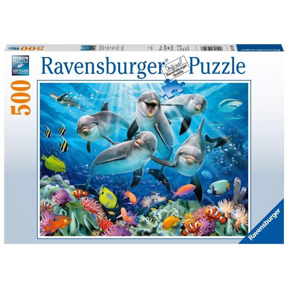 Ravensburger - Пазл Дельфины 500 шт. 147106