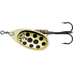 Блесна вращающаяся Mepps AGLIA PTS, 2, Gold/Black dots