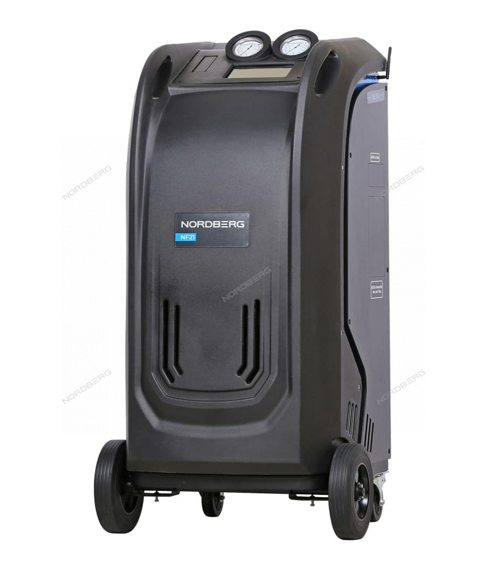 Установка автомат для заправки и диагностики автомобильных кондиционеров с принтером NORDBERG NF21