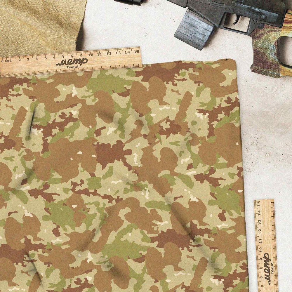 Ткань ниагара пустынный милитари