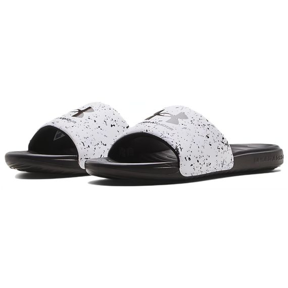 Under Armour Ansa Graphic Slide 'White Jet Grey Speckled'