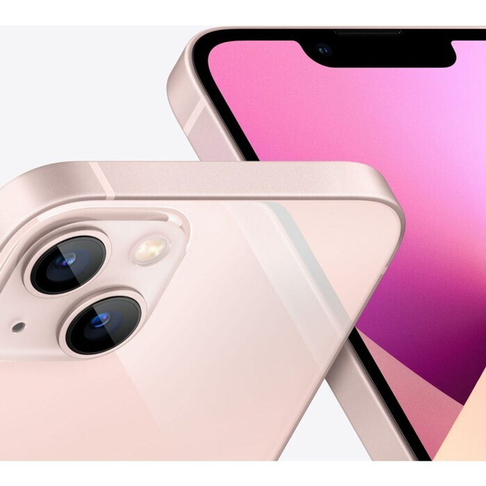 Смартфон Apple A2482 iPhone 13 256Gb 4Gb розовый моноблок 3G 4G 1Sim 6.1" 1170x2532 iOS 17 12Mpix 80