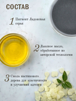 Масляная краска Ладожская серая 40 мл