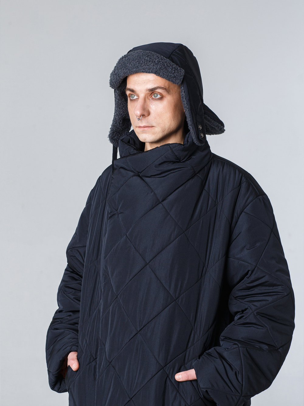 Шапка "Подшлемник". Черная