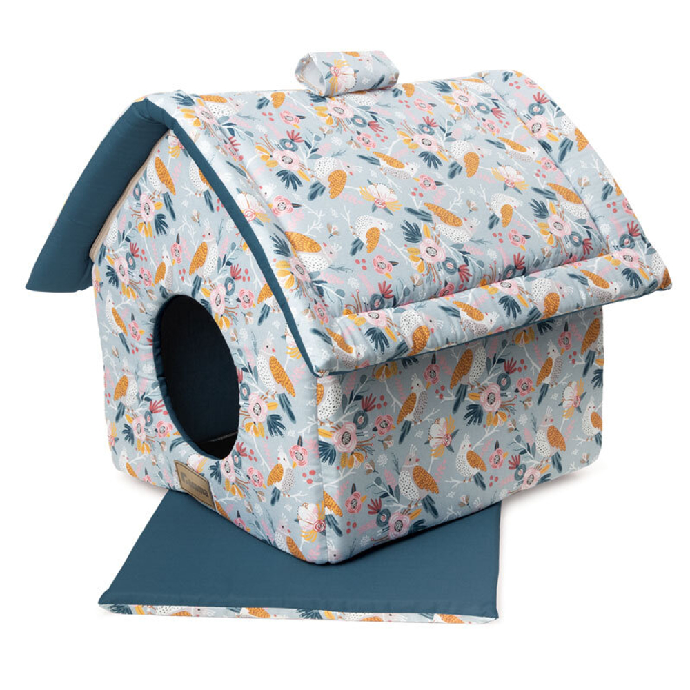 Дом Конура "Птички", 360*360*380мм, Gamma