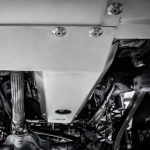 Защита днища 6мм MEIKA для Jeep Wrangler JL 2018-2024+ Джип Вранглер защита картера кпп двигателя