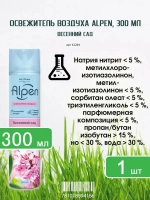 Освежитель воздуха ALPEN "Весенний Сад" 300мл