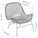 Кресло-FRYKSÅS IKEA /ФРИКСОС ИКЕА, ротанг