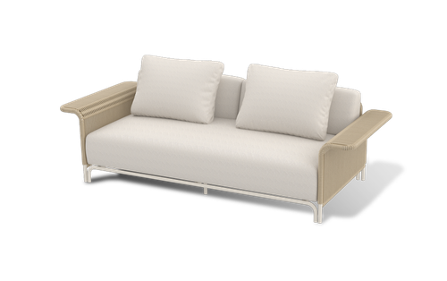 Мальдивы лаунж-зона из искусственного ротанга