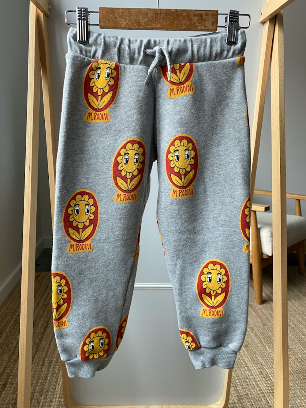 Хлопковые брюки Mini Rodini, 110