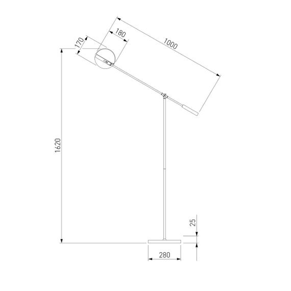 Торшер Eurosvet Grazia 01142/1 золото