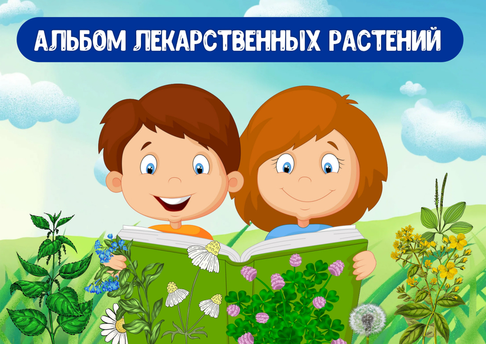 Альбом игр "Альбом лекарственных растений"