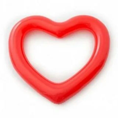 Игрушка резиновая "Сердце", 8 см